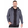 Alpha Industries Basic Zip Hoody SL pánska mikina greyblack a