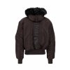 Alpha Industries 45P Hooded Custom zimná bunda hunter brown