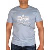Alpha Industries Basic T Shirt Light blue tričko pánske a