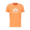Alpha Industries Basic T-Shirt Tangerine tričko pánske