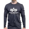 Alpha Industries Basic T LS pánske tričko s dlhým rukávom black