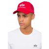 Alpha Industries Basic Trucker Cap šiltovka speed red a