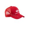 Alpha Industries Basic Trucker Cap šiltovka speed red d
