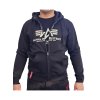 Alpha Industries Basic Zip Hoody PP pánska mikina black 2