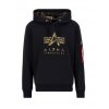 Alpha Industries Camo TPU Hoody pánska mikina black