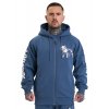 Amstaff mikina na zips Logo 2.0 blue