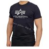 Alpha Industries Basic T CARBON tričko pánske black silver 1