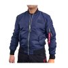 Alpha Industries bunda pánska prechodná MA 1 TTC ultra navy 1