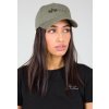 Alpha Industries ALPHA Cap šiltovka dark green b