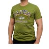 Alpha Industries tričko pánske COLLEGE CAMO T moss green