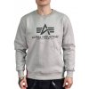 Alpha Industries mikina Basic Sweater pastel grey