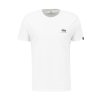 Alpha Industries Basic T Small logo White tričko pánske