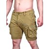 Alpha Industries pánske cargo šortky CREW SHORT sand