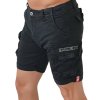 Alpha Industries pánske cargo šortky CREW SHORT black 1