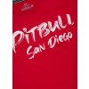 PitBull West Coast dámske tričko Brush red c