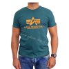 Alpha Industries Basic T Shirt Force Green tričko pánske b