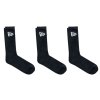 new era ponozky flag crew socks new era blk 3 pary v baleni