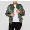 vyrp12 7465Alpha Industries MA 1 VF 59 Wmn damska zimna bunda Sage Green a