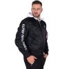 Alpha Industries zimná bunda MA 1 D Tec SE black white e