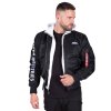 Alpha Industries zimná bunda MA 1 D Tec SE black white d