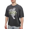 alpha industries tricko panske smoke logo t vintage grey 8