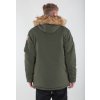 Alpha Industries Polar Jacket pánska zimná bunda dark green 1