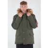 Alpha Industries Polar Jacket pánska zimná bunda dark green 2