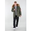 Alpha Industries Polar Jacket pánska zimná bunda dark green 5