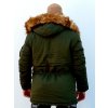 alpha industries polar jacket panska zimna bunda dark green b 29