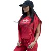 Alpha Industries New Basic T Wmn Speed Red dámske tričko i