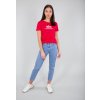Alpha Industries New Basic T Wmn Speed Red dámske tričko h