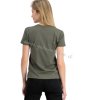 Alpha Industries New Basic T Wmn dark Olive dámske tričko a