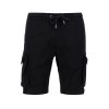 Alpha Industries Cotton Twill Jogger Short pánske šortky black d