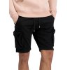 Alpha Industries Cotton Twill Jogger Short pánske šortky black e