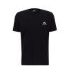 Alpha Industries BACKPRINT T black tričko pánske d