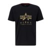 Alpha Industries tričko pánske CAMO PP T black