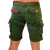 Alpha Industries Crew Short Patch Dark Olive pánske šortky 2