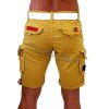 Alpha Industries Crew Short Patch Wheat pánske šortky 4
