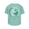 PitBull West Coast dámske tričko Planet Surf mint-2