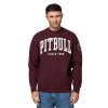 pitbull-west-coast-mikina-panska-norton-crew-burgundy