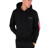 Alpha Industries Back Print Hoody pánska mikina black woodland a