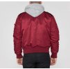 Alpha Industries zimná bunda MA-1 D-Tec burgundy-5