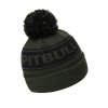 Pitbull West Coast zimná čiapka pletená VERMEL PITBULL R olive black a