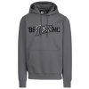 Pitbull West Coast mikina s kapucňou MC grafit 4