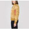 22760 7739 vyrp13 5176Alpha Industries MA 1 SF WMN damska zimna bunda Gold b