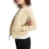 Alpha Industries MA-1 VF WMN dámska zimná bunda caramel d