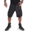 Yakuza cargo šortky INDIAN SKULL CARGO CSB 16049 black