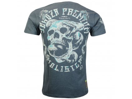 Tričko Yakuza Premium 3514 Grey Blue 1