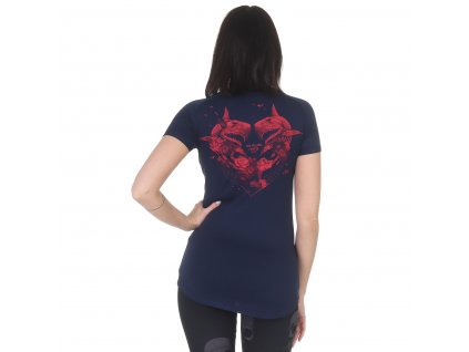 Yakuza Premium Tričko dámské 3632 modré 1