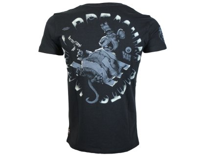 Tričko Yakuza Premium Selection 3709 Royal Riot´s černé